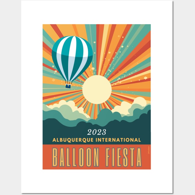 Albuquerque Balloon Fiesta Wall Art by JAHudson